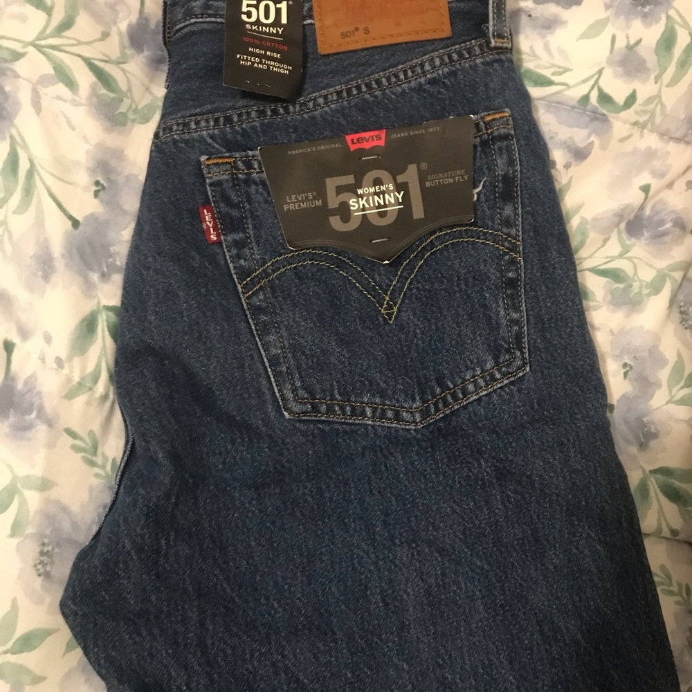 Levi’s 501 women nwt no stretch
